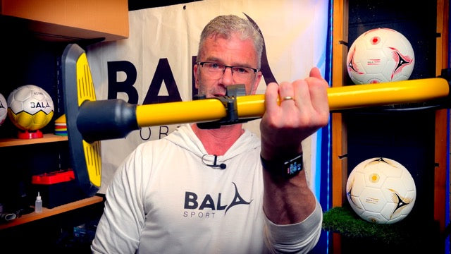 How do I inflate a ball?